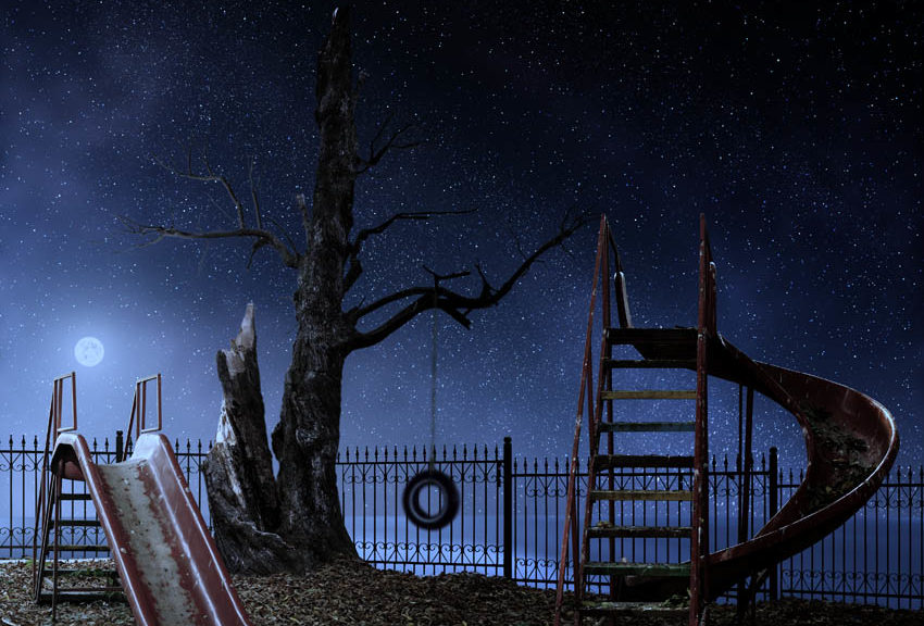 Playground III -Night Time- by Caras Ionut
